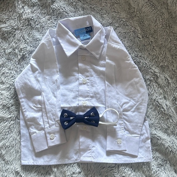 BOYS 4-PIECE SOLID NAVY JACKET AND
SEERSUCKER PANT SUIT
SET - Picture 4 of 7